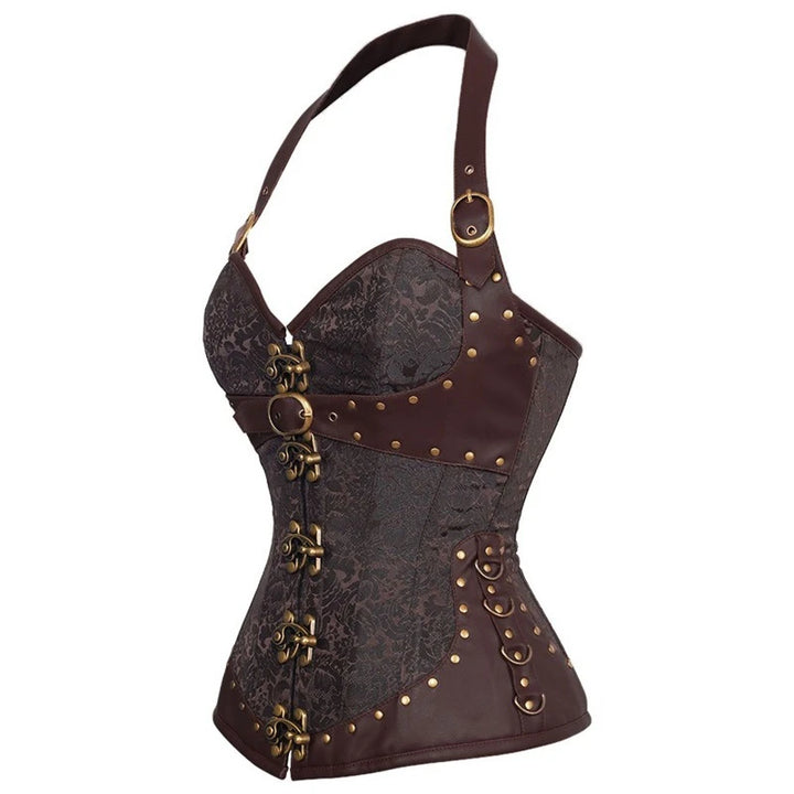 Chic Steampunk Backless Corset refined