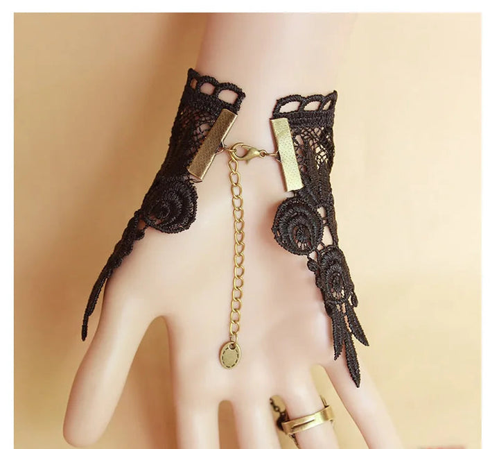 Chic Steampunk Beaded Bracelet tendance