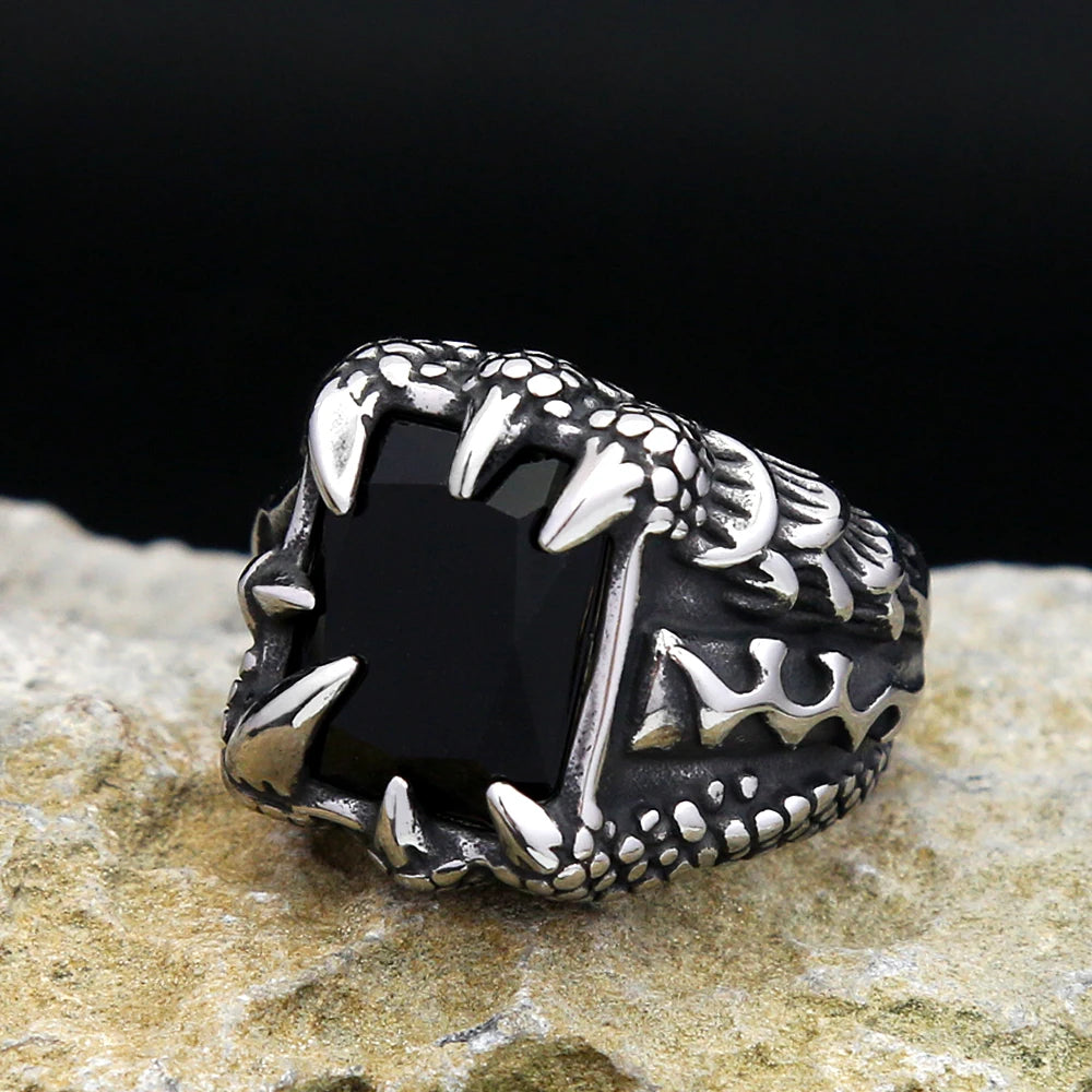 Chic Steampunk Ring for Men