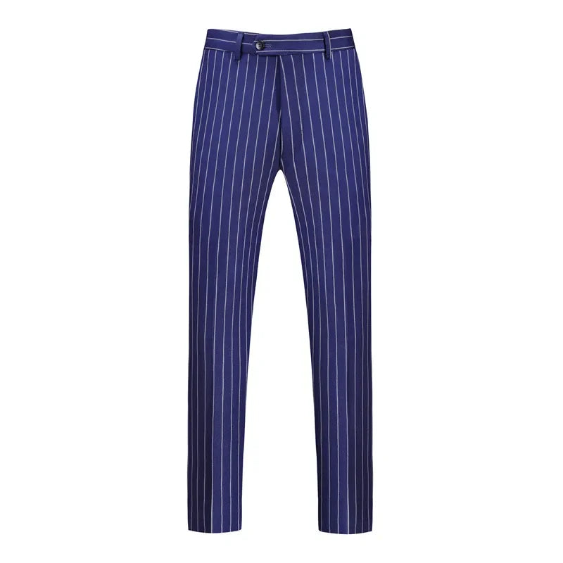 Chic Steampunk Striped Pants bold
