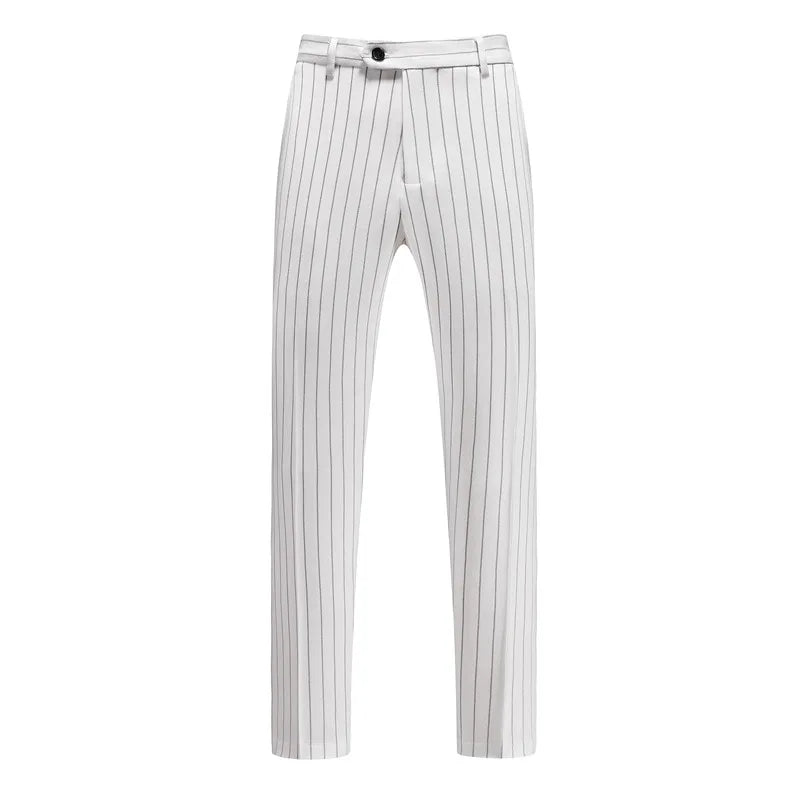 Chic Steampunk Striped Pants stylish