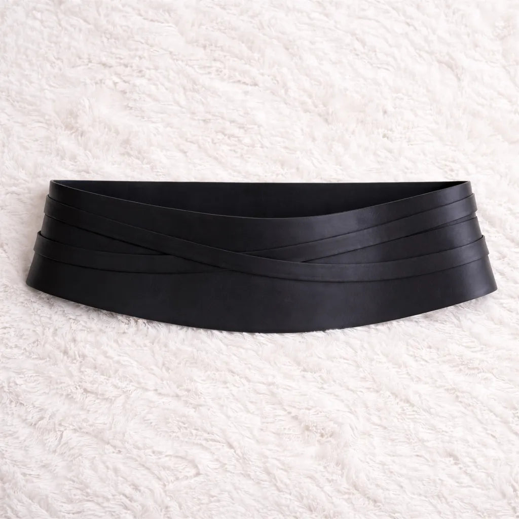 Classic Elegant Black Steampunk Belt Stylish