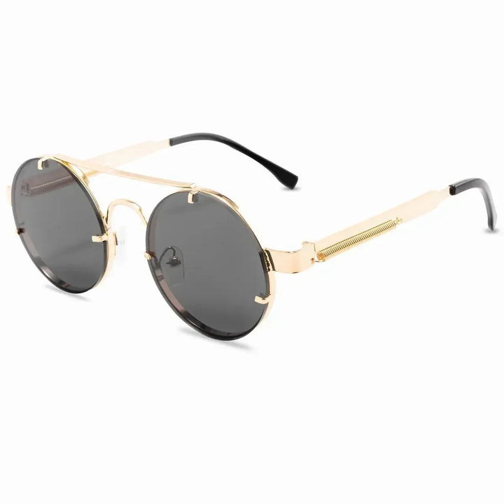 Classic Gothic Steampunk Sunglasses Luxury