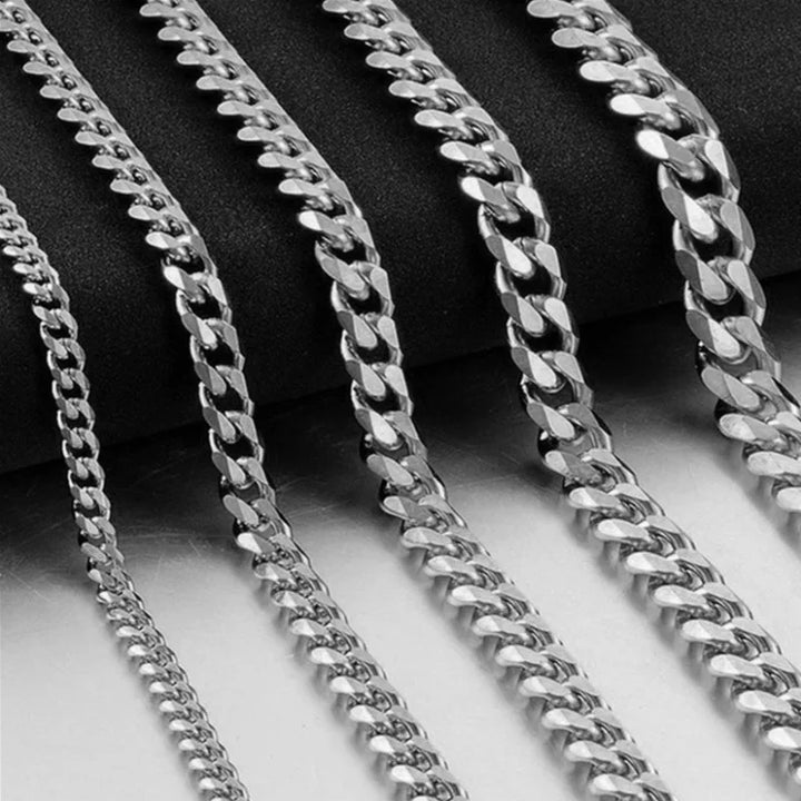 Classic Mesh Steampunk Chain Necklace