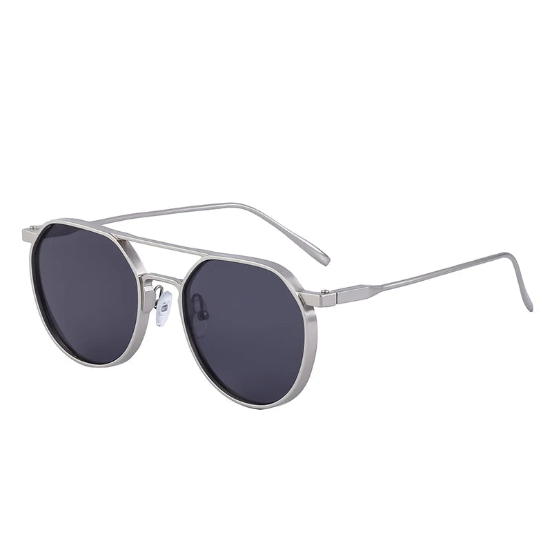 Classic Sleek Steampunk Sunglasses Black