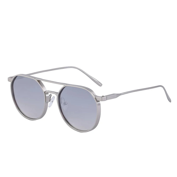 Classic Sleek Steampunk Sunglasses Grey