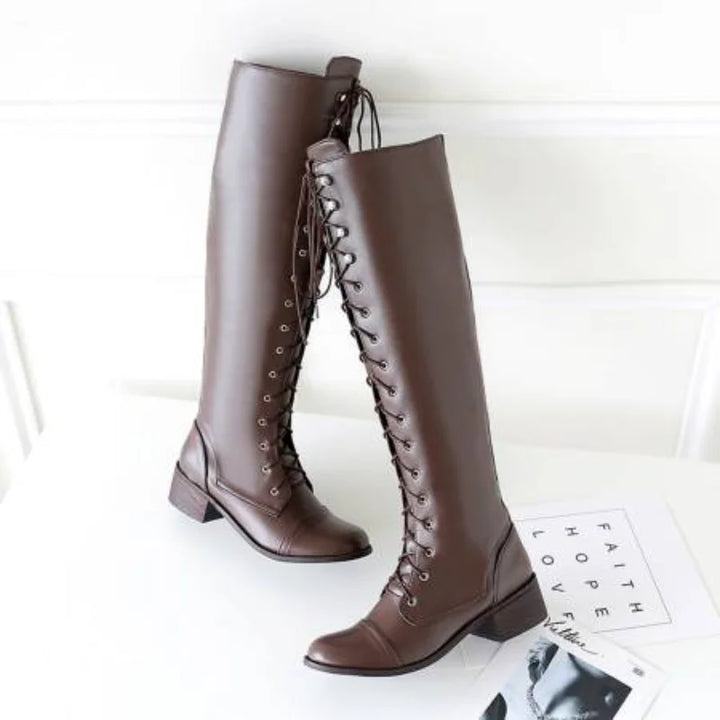 Classic Steampunk Flat Boots