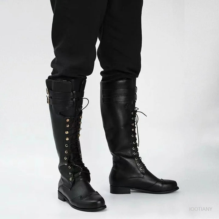 Classic Steampunk High Boots fashion