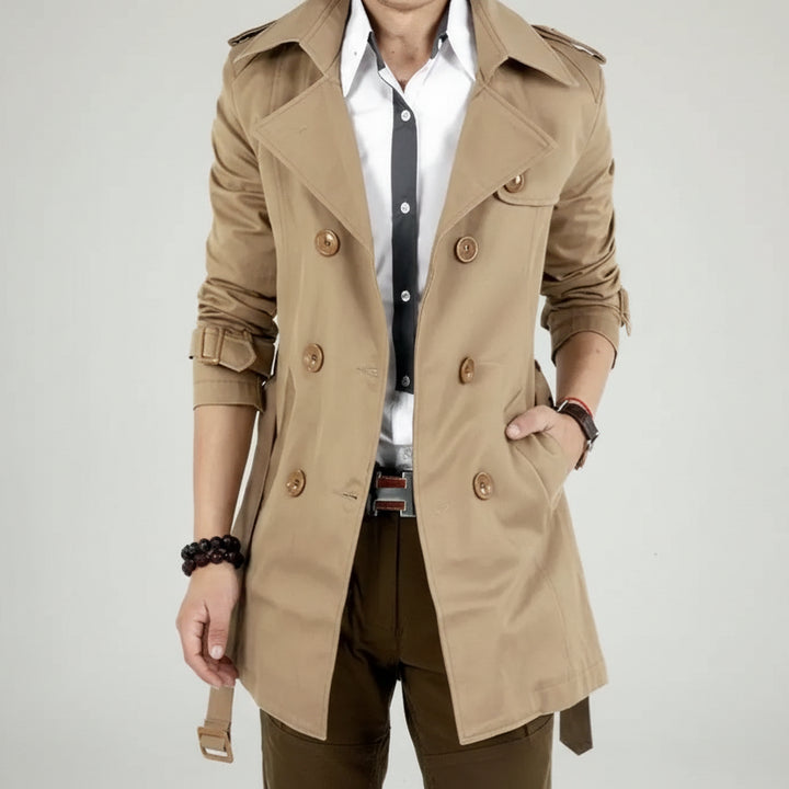 Classic Steampunk Trench Coat