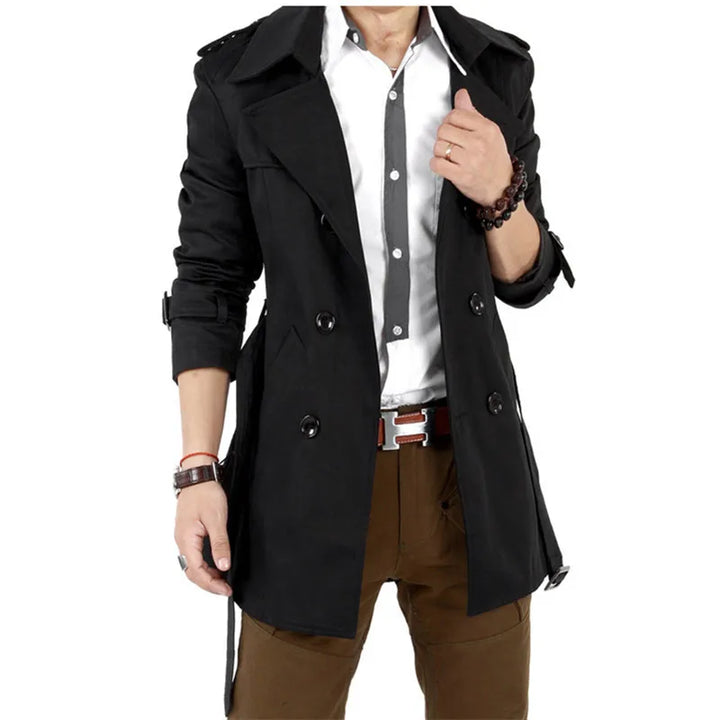 Classic Steampunk Trench Coat elegant