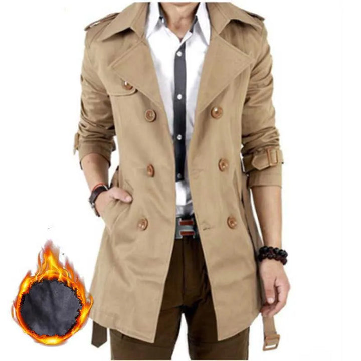 Classic Steampunk Trench Coat sophisticated