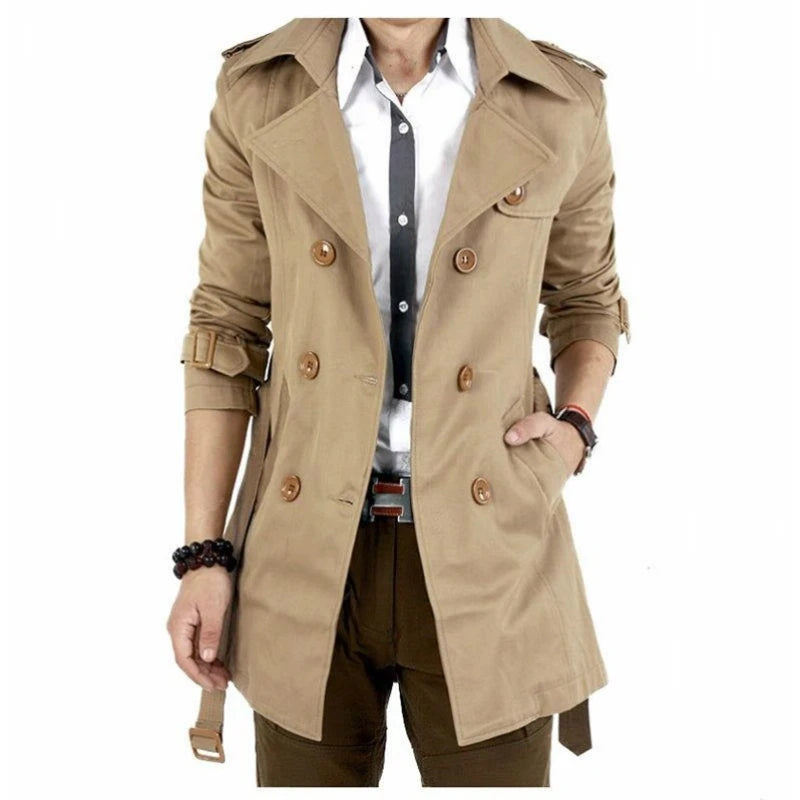 Classic Steampunk Trench Coat stylish