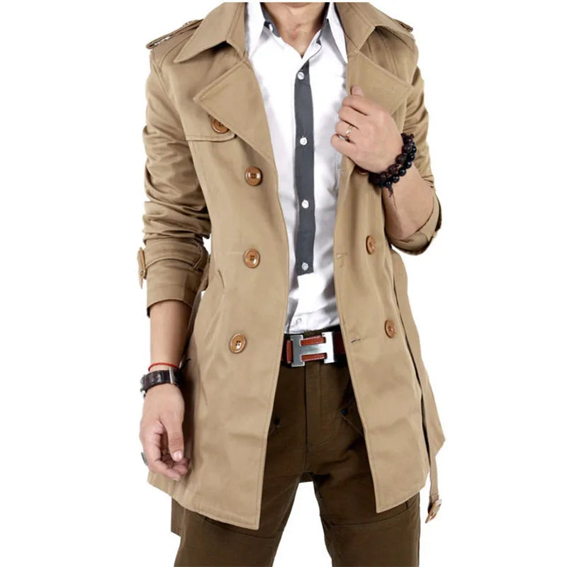 Classic Steampunk Trench Coat timeless