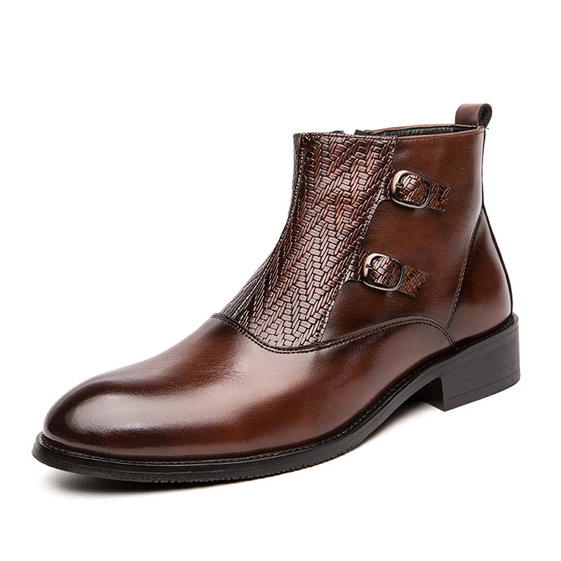 Classy Steampunk Ankle Boots bold