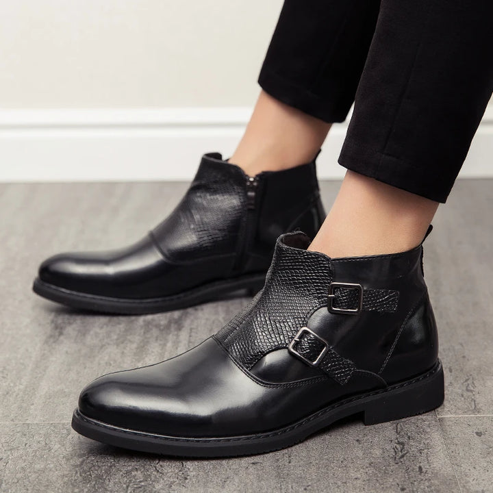 Classy Steampunk Ankle Boots stylish