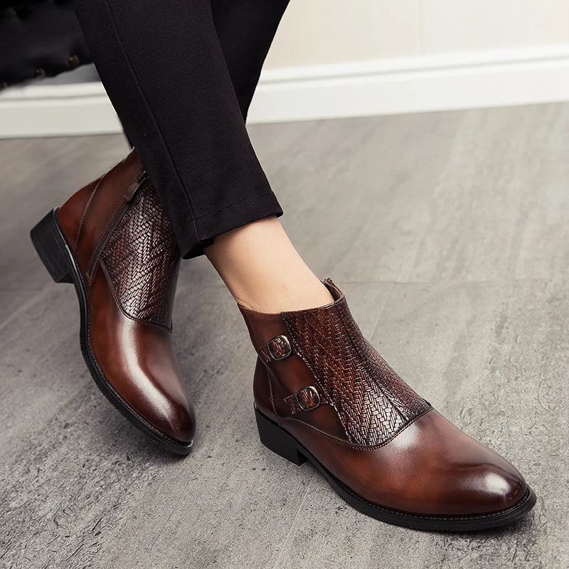 Classy Steampunk Ankle Boots vintage