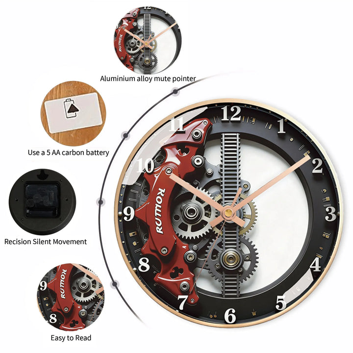 Creative Industrial Steampunk Clock durable