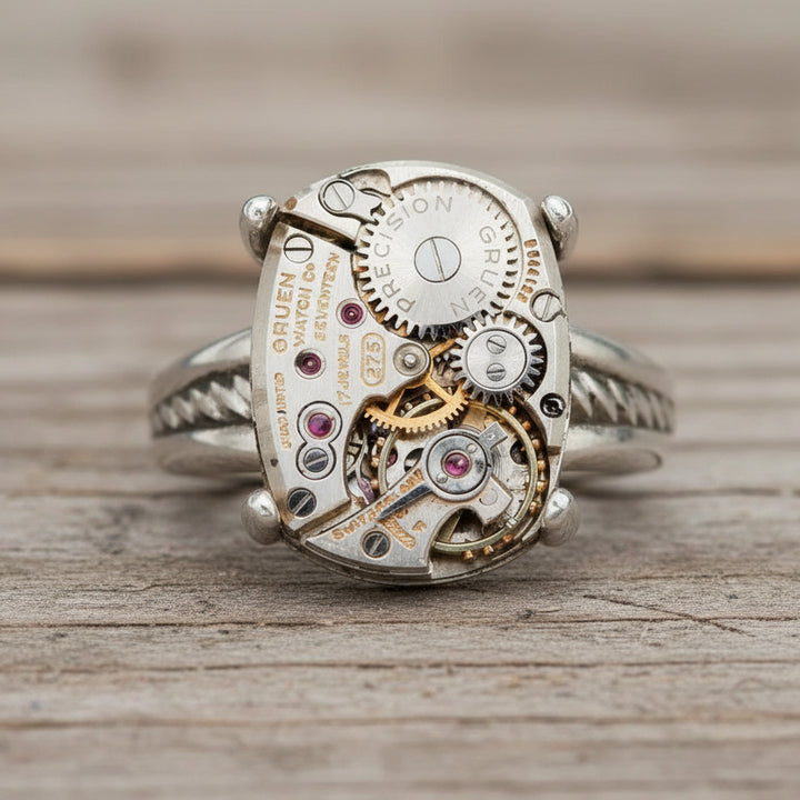Creative Steampunk Gear Ring