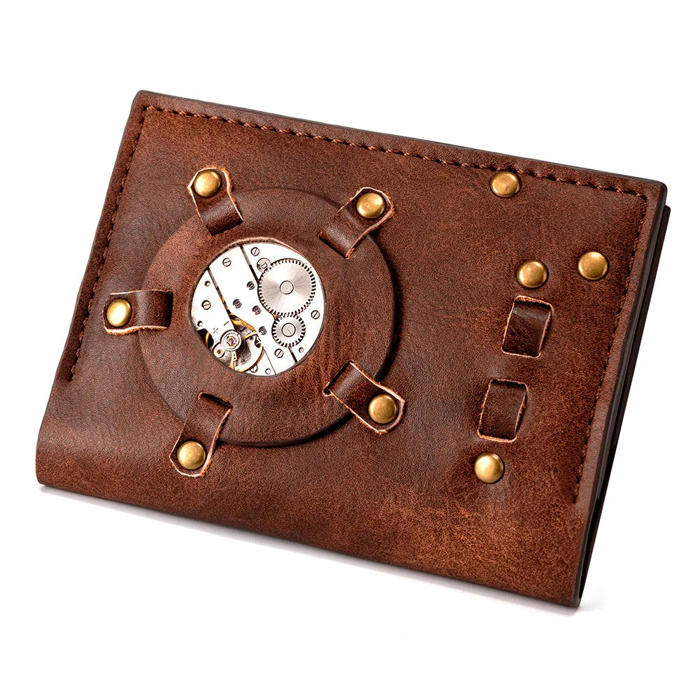 Creative Steampunk Wallet Design