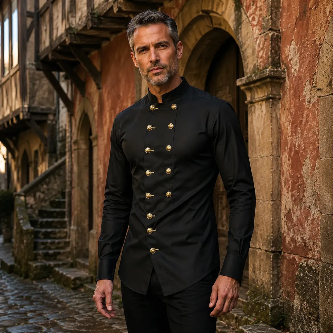 Double-breasted Steampunk Shirt