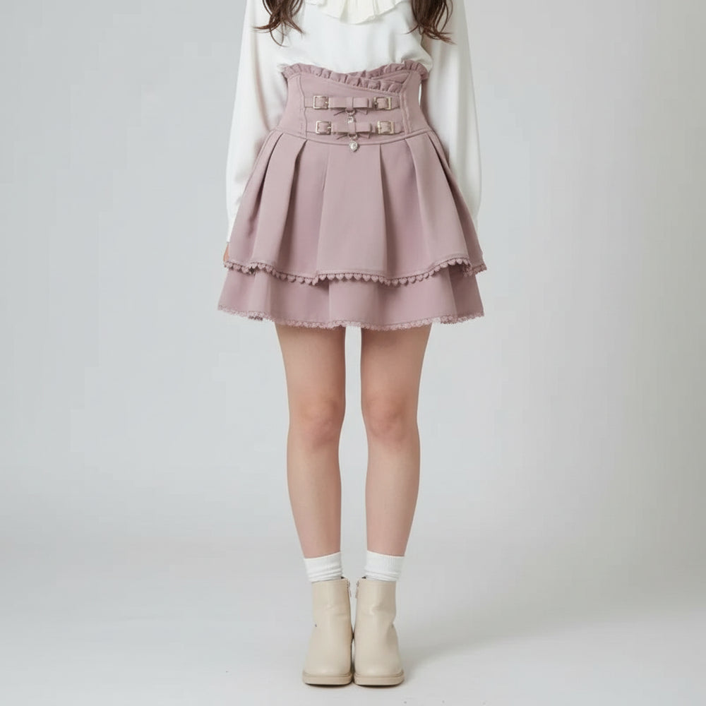 Double-layered Steampunk Lolita Skirt