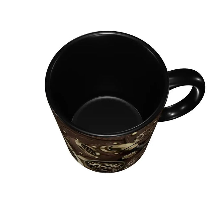 Elegant Brown Steampunk Mug tendance