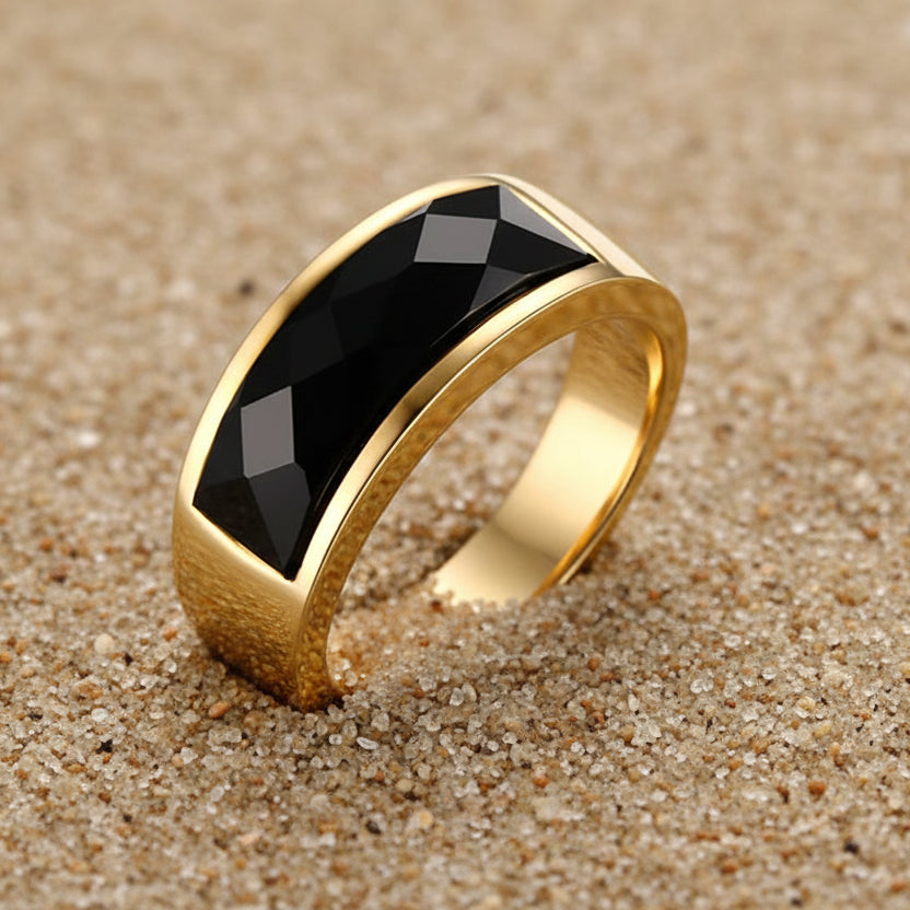 Elegant Gold Steampunk Ring
