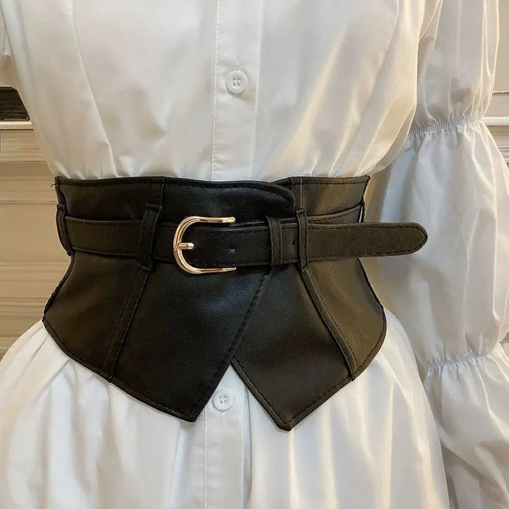 Elegant PU Steampunk Belt Fashion