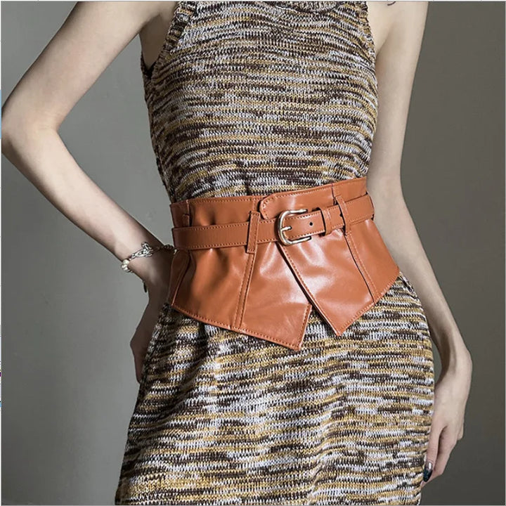 Elegant PU Steampunk Belt chic
