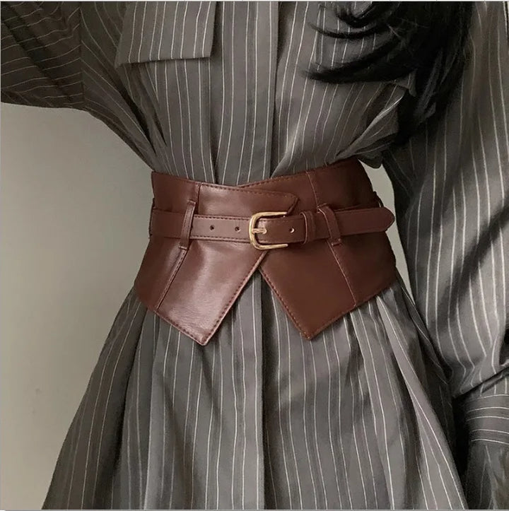 Elegant PU Steampunk Belt elegant