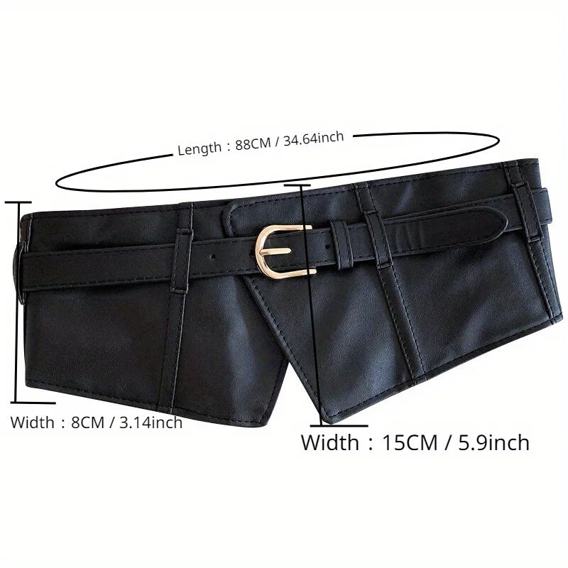 Elegant PU Steampunk Belt fashionable