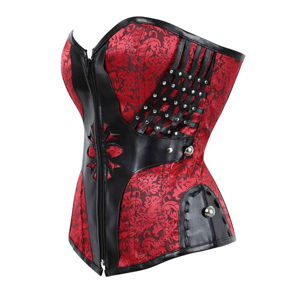 Elegant Steampunk Bustier Corset luxurious