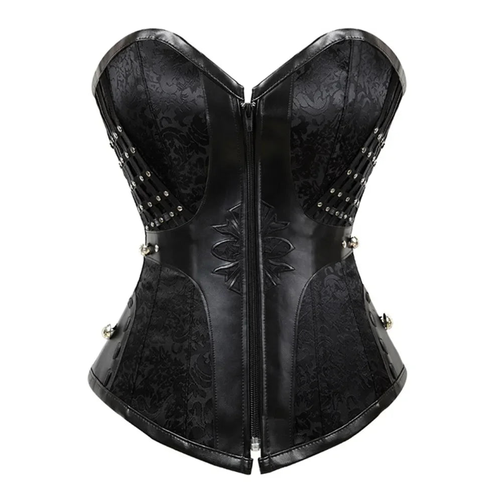 Elegant Steampunk Bustier Corset sophisticated