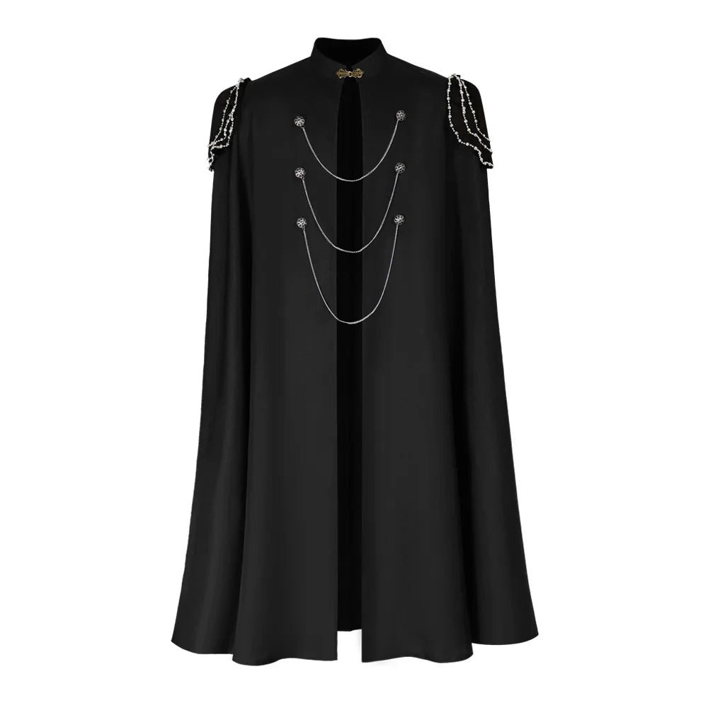 Elegant Steampunk Cape black