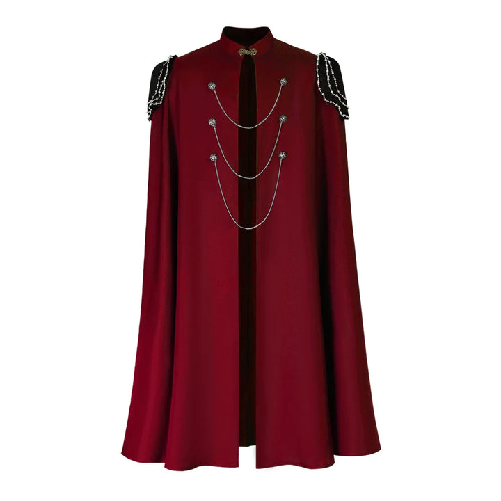 Elegant Steampunk Cape red