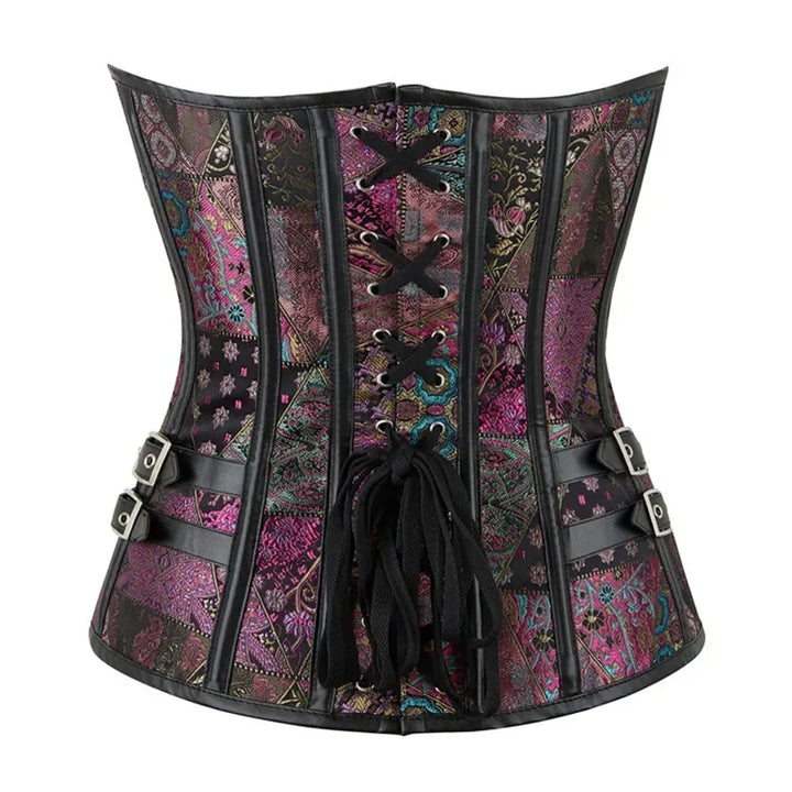 Elegant Steampunk Corset Back