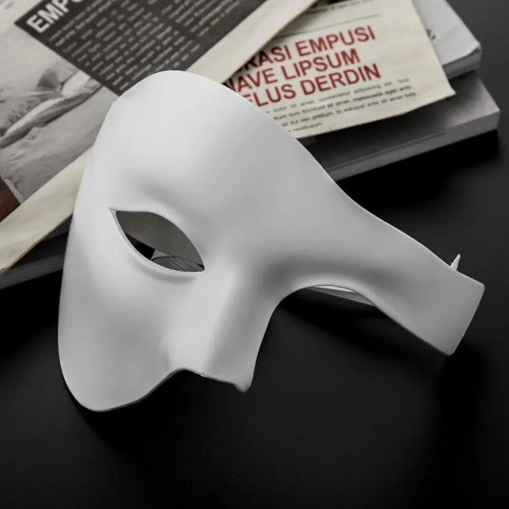 Elegant Steampunk Half Mask