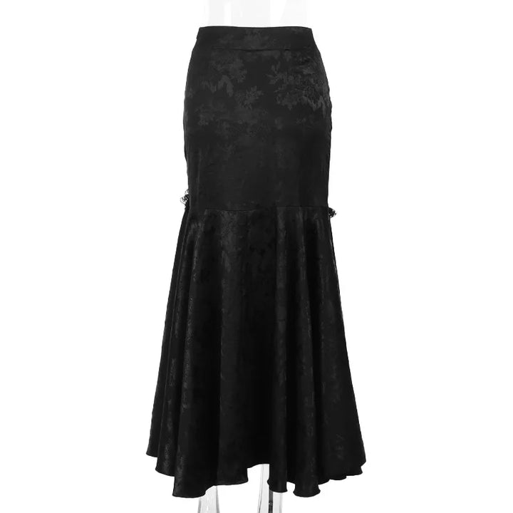 Elegant Steampunk Maxi Skirt refined