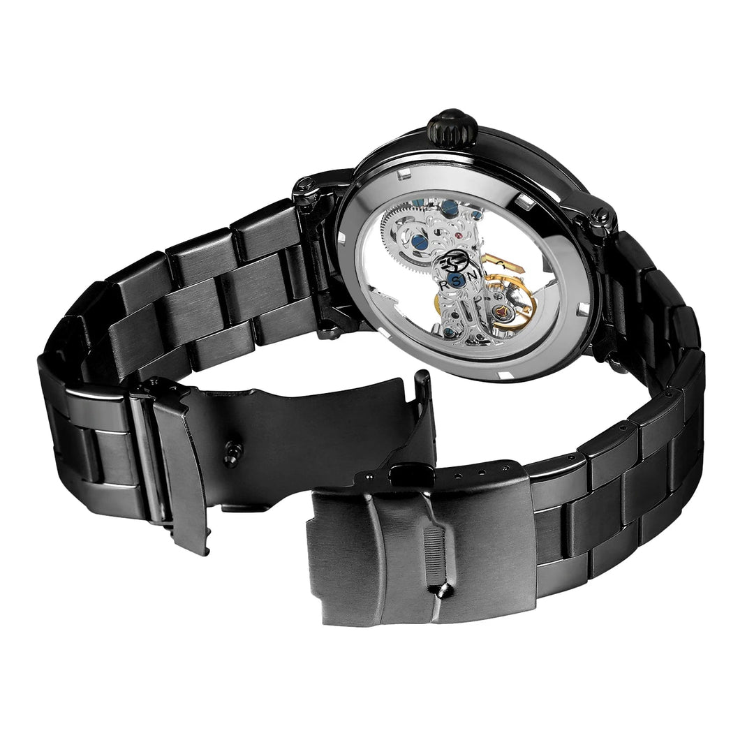 Elegant Steampunk Metal Wristwatch modern