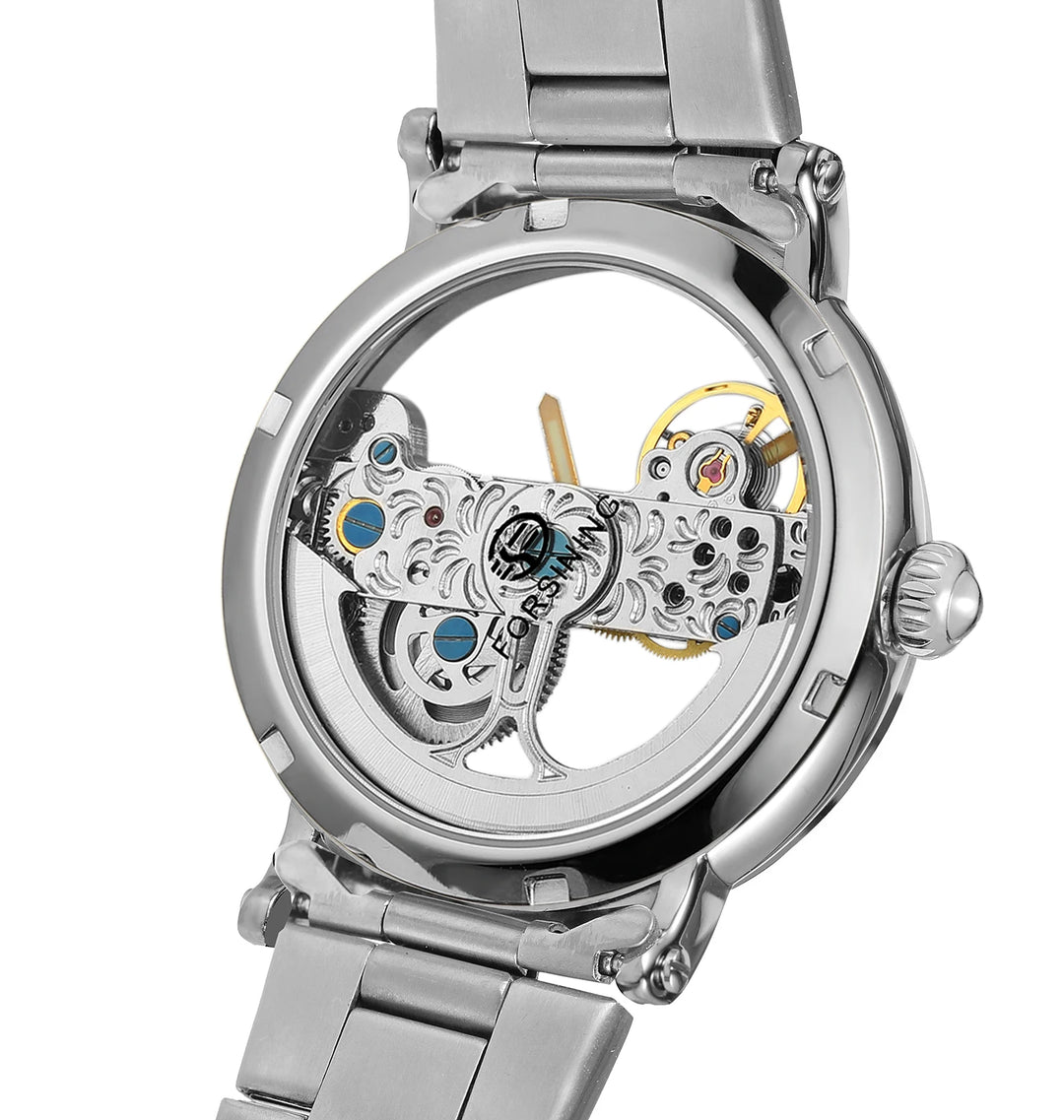 Elegant Steampunk Metal Wristwatch polished