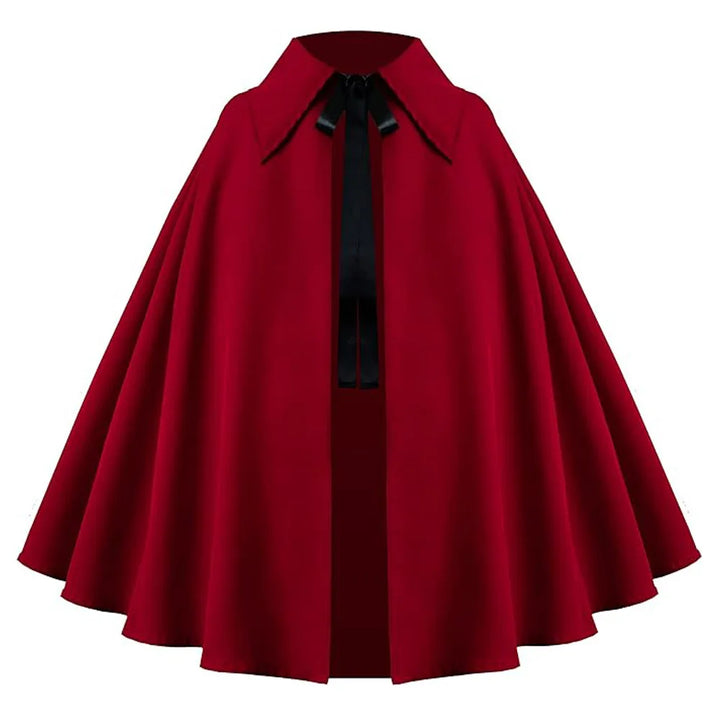Elegant Steampunk Renaissance Cape red