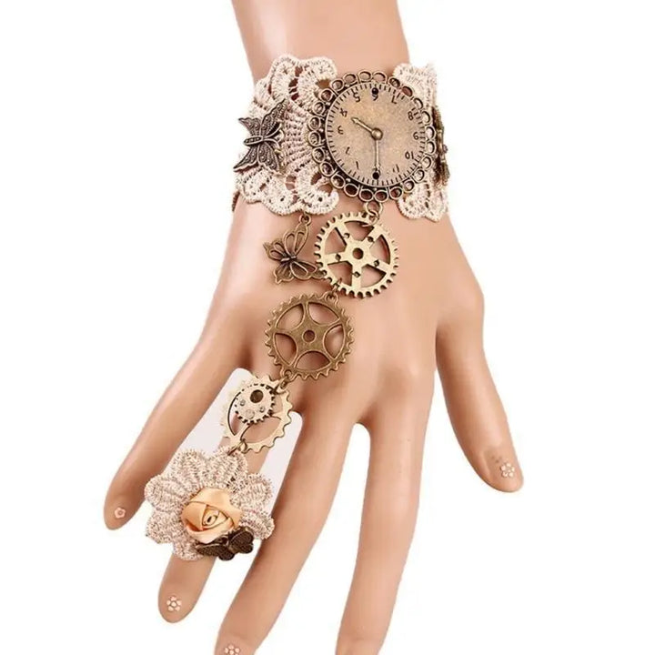 Elegant Steampunk Watch Bracelet