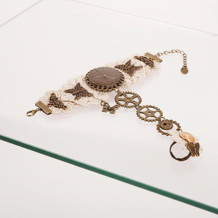 Elegant Steampunk Watch Bracelet fashion