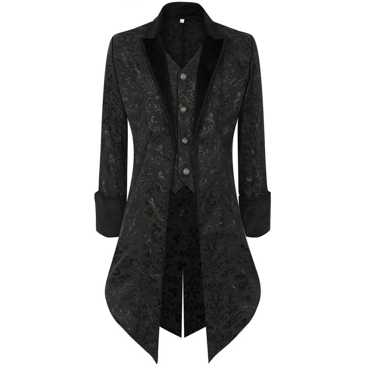 Elegant Victorian Men's Steampunk Coat Unique