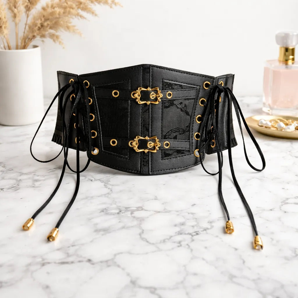 Elegant Women’s Gothic Steampunk Belt