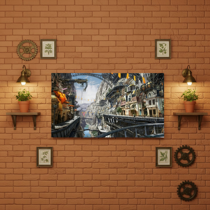 Fantasy Steampunk Wall Art