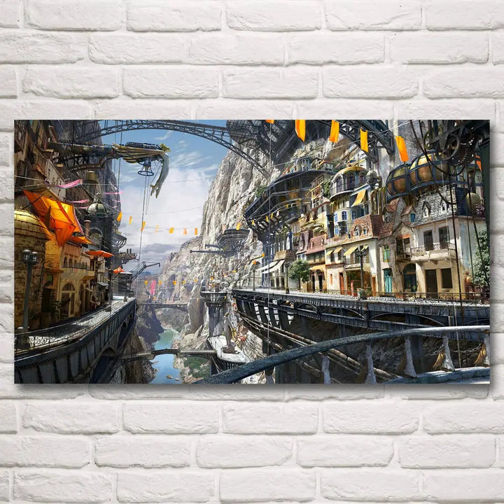 Fantasy Steampunk Wall Art chic