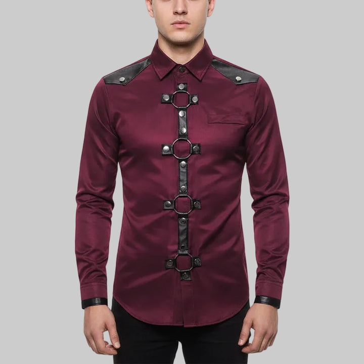 Fitted Gothic Steampunk Shirt