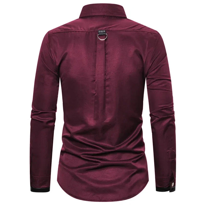 Fitted Gothic Steampunk Shirt – Victorian inspired