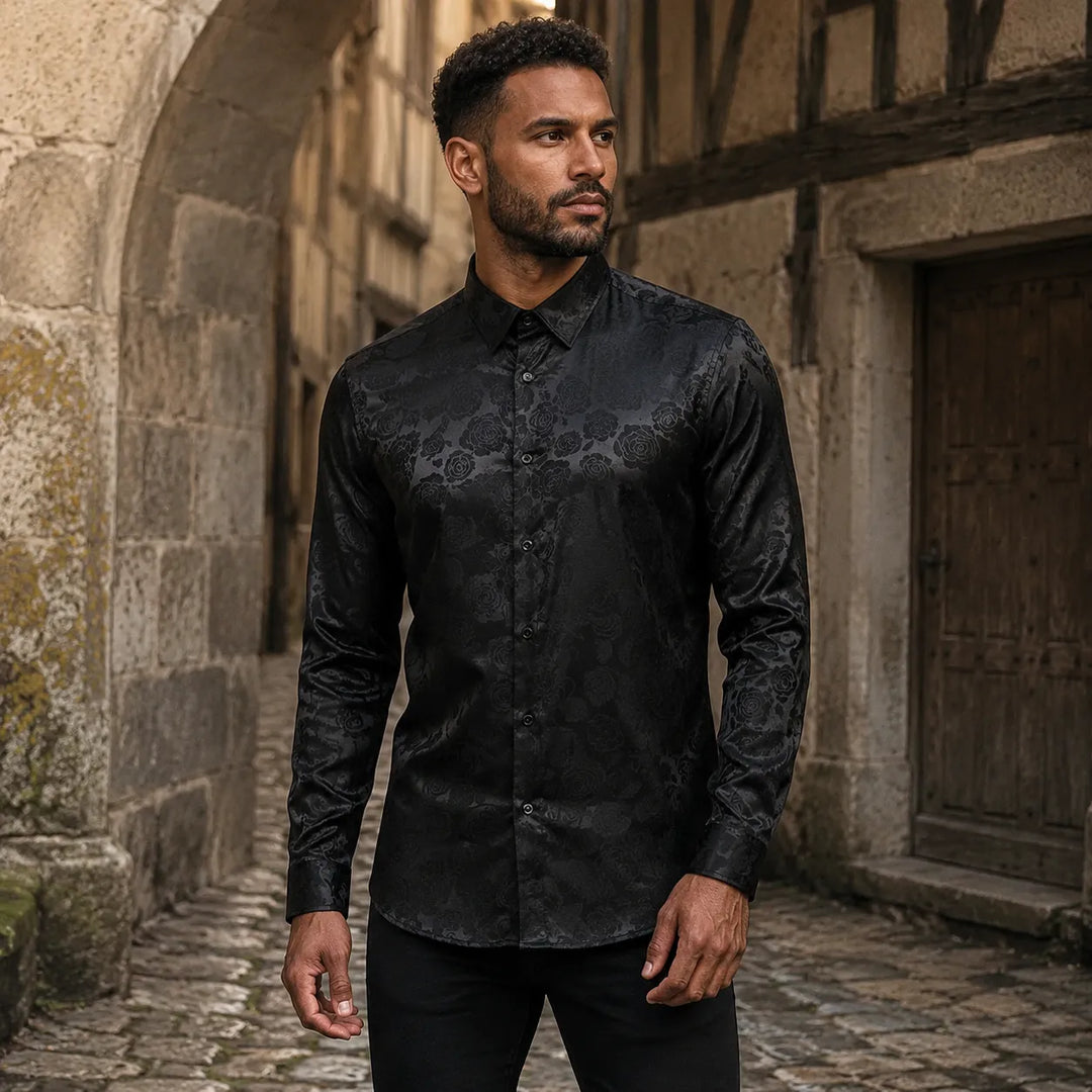 Floral Steampunk Shirt